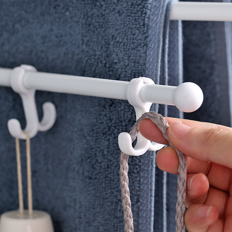 Perforation-free Multi-purpose Rotating Towel Rack