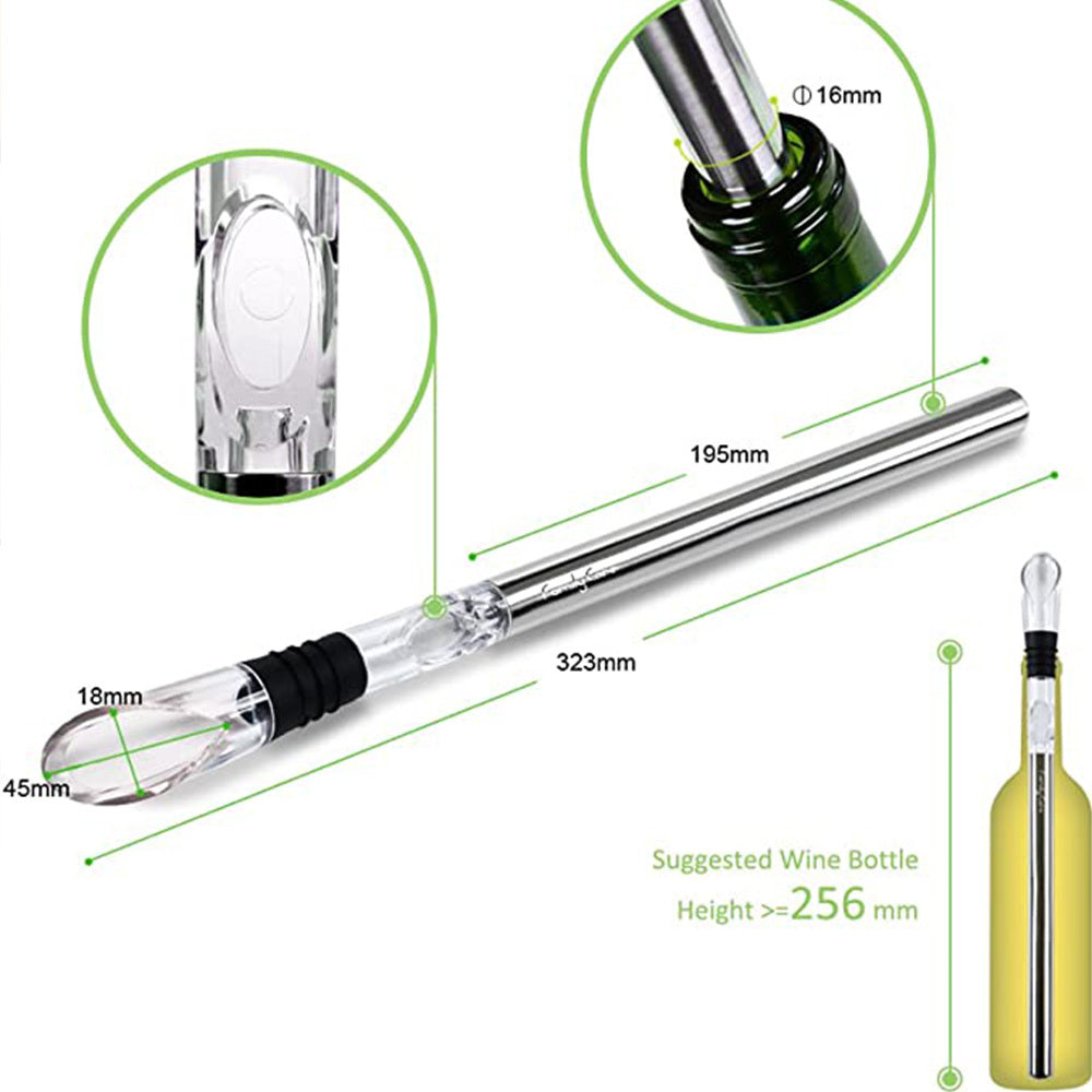 Stainless Steel Wine Chilling Rod