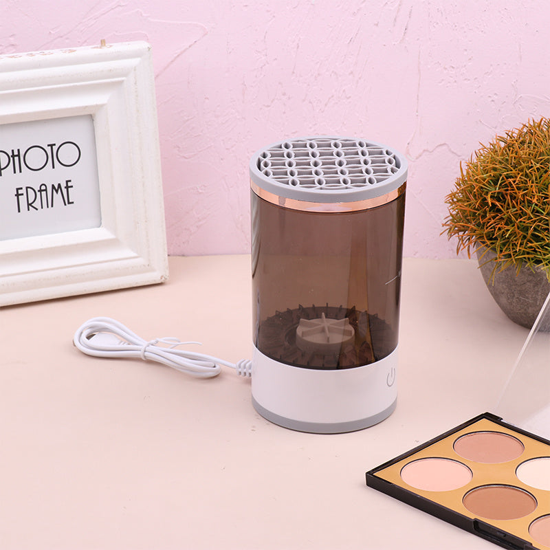 Portable Electric Cosmetic Makeup Brush Cleaning Tool Machine With USB Charging