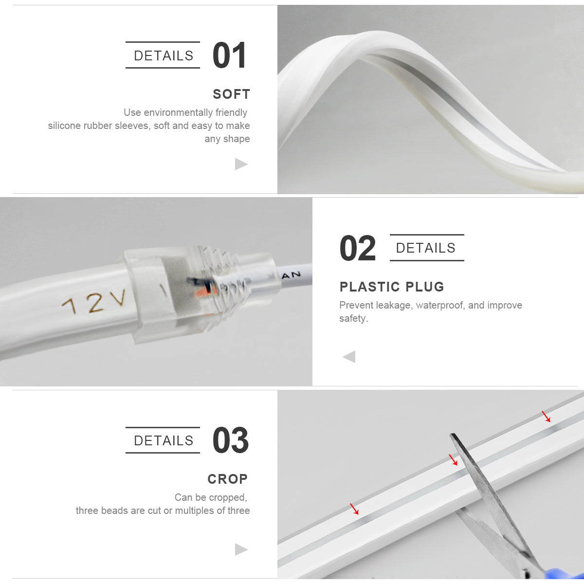 Flexible Smart Light Strip - Compatible with Alexa and Google Assistant